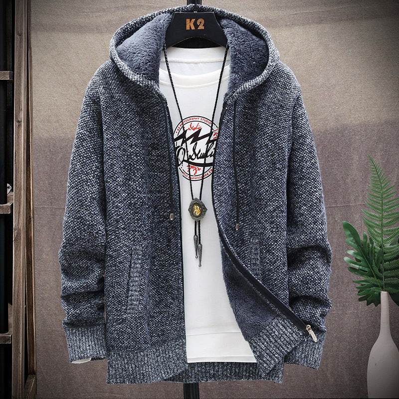 Buycenter Fleece Coat - Loose Cardigan for Youth, Perfect for Winter Wear - Buy Center