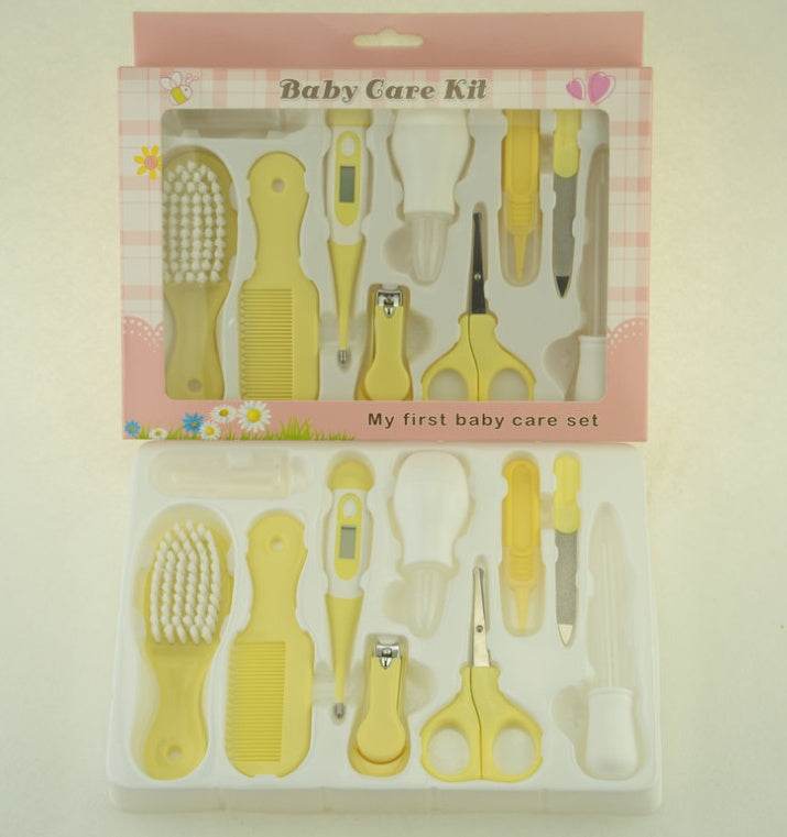 10-Piece Baby Care Set - Thermometer, Grooming Tools for New Parents - Buy Center