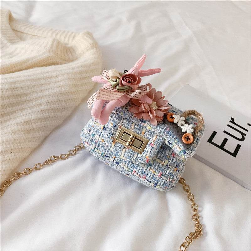 Mini Girls Messenger Bag - Waterproof Woolen, Lightweight & Trendy Style - Buy Center