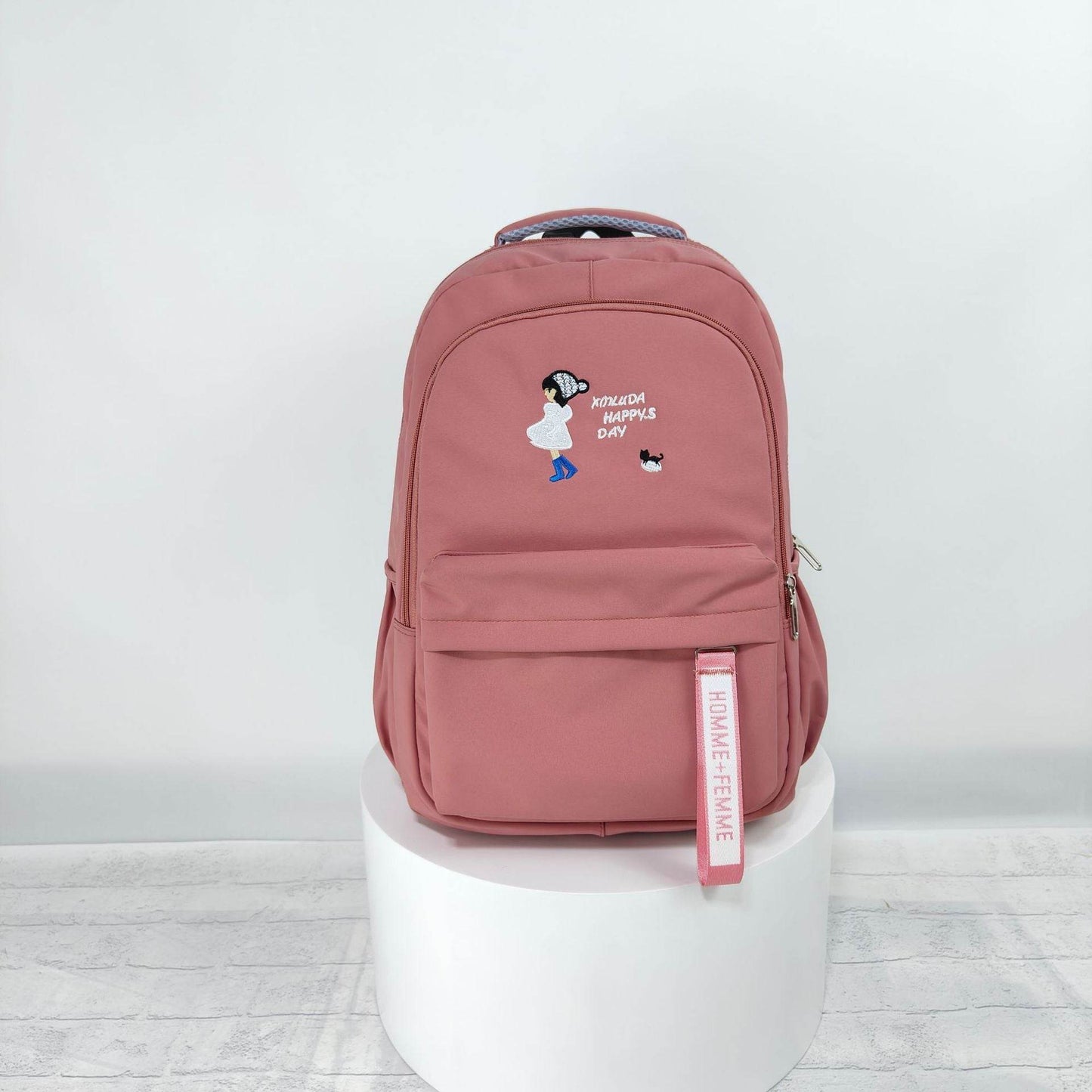 Casual Multi-Functional Schoolbag Backpack - Large Capacity & Stylish Design - Buy Center