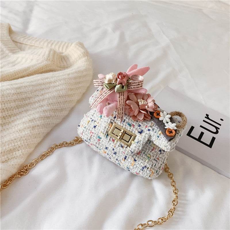 Mini Girls Messenger Bag - Waterproof Woolen, Lightweight & Trendy Style - Buy Center