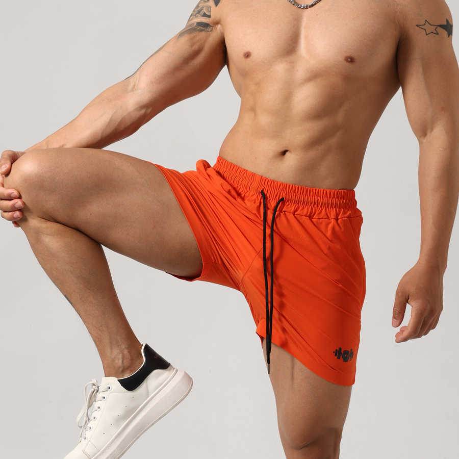 Buycenter Men's Quick-Drying Fitness Shorts - Elastic Waist, 3XL to M Size - Buy Center