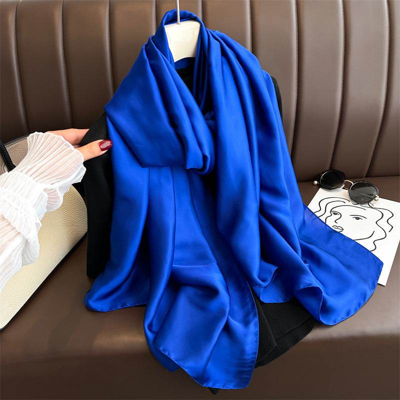 Pure Color Long Scarves - Women's Spring Autumn All-Match Accessory - Buy Center