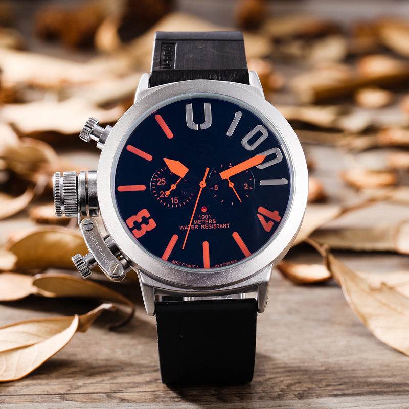 Buy Center Men's 5-Needled Sports Watch - Automatic Mechanical Movement - Buy Center