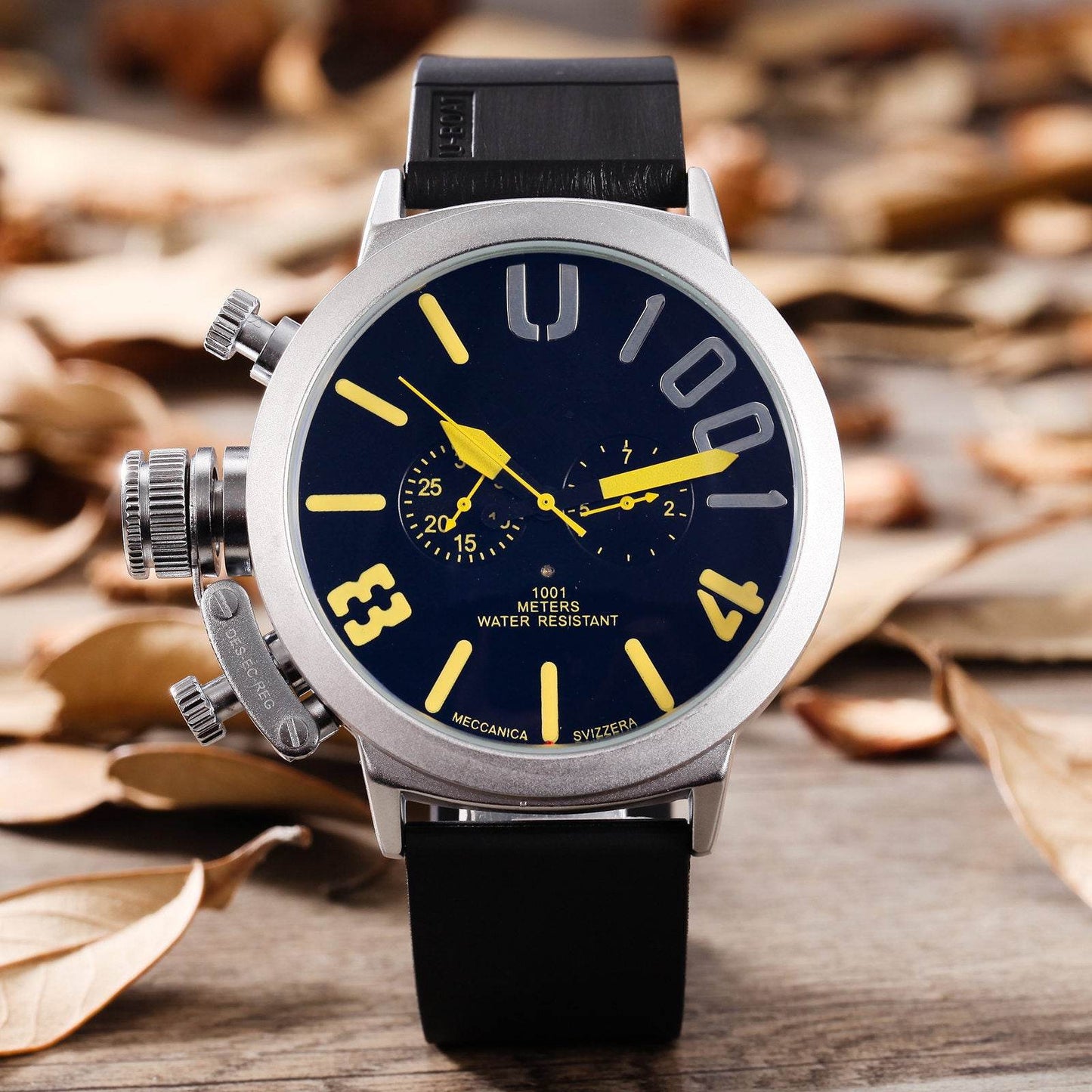 Buy Center Men's 5-Needled Sports Watch - Automatic Mechanical Movement - Buy Center