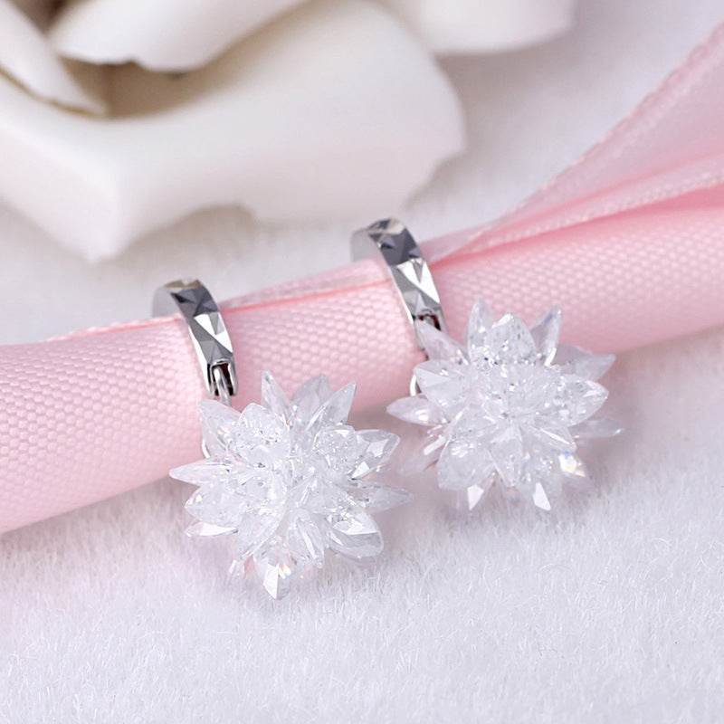 Buy Center 925 Silver Flower Earrings - Hypoallergenic and Non-Fading - Buy Center