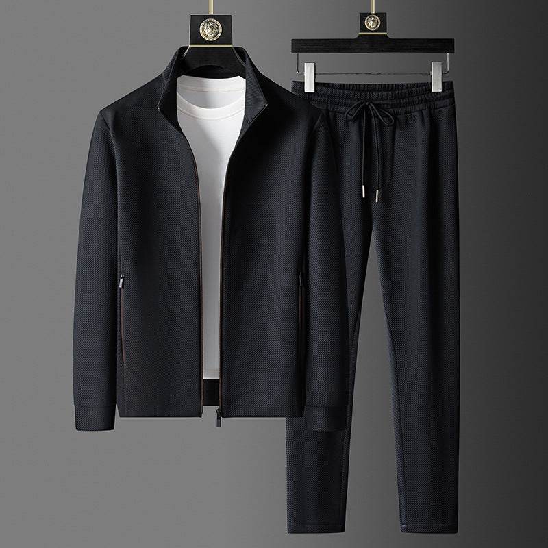 Buycenter Casual Sports Zipper Coat & Trousers Set - Stylish & Comfy - Buy Center