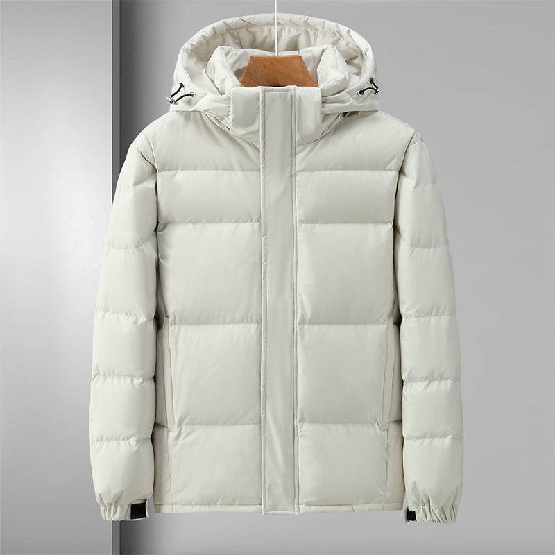 Men's Winter Down Jacket - Cozy Hooded Design for Stylish Warmth - Buy Center