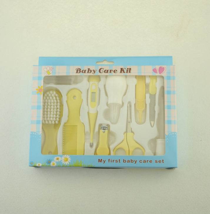 10-Piece Baby Care Set - Thermometer, Grooming Tools for New Parents - Buy Center