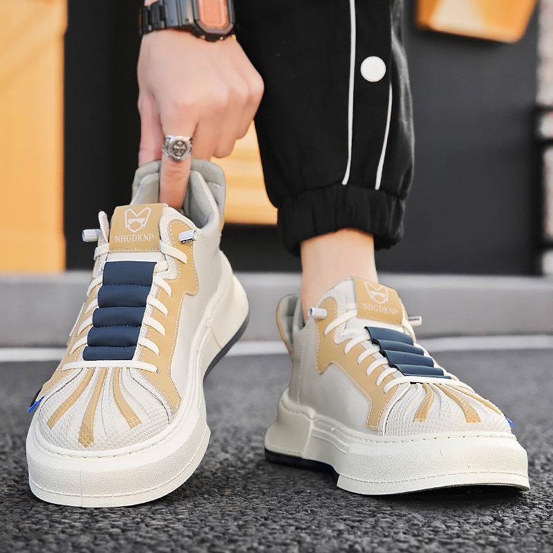 Men's Casual Low-Top Sneakers - Breathable Vulcanized Shoes for Style - Buy Center