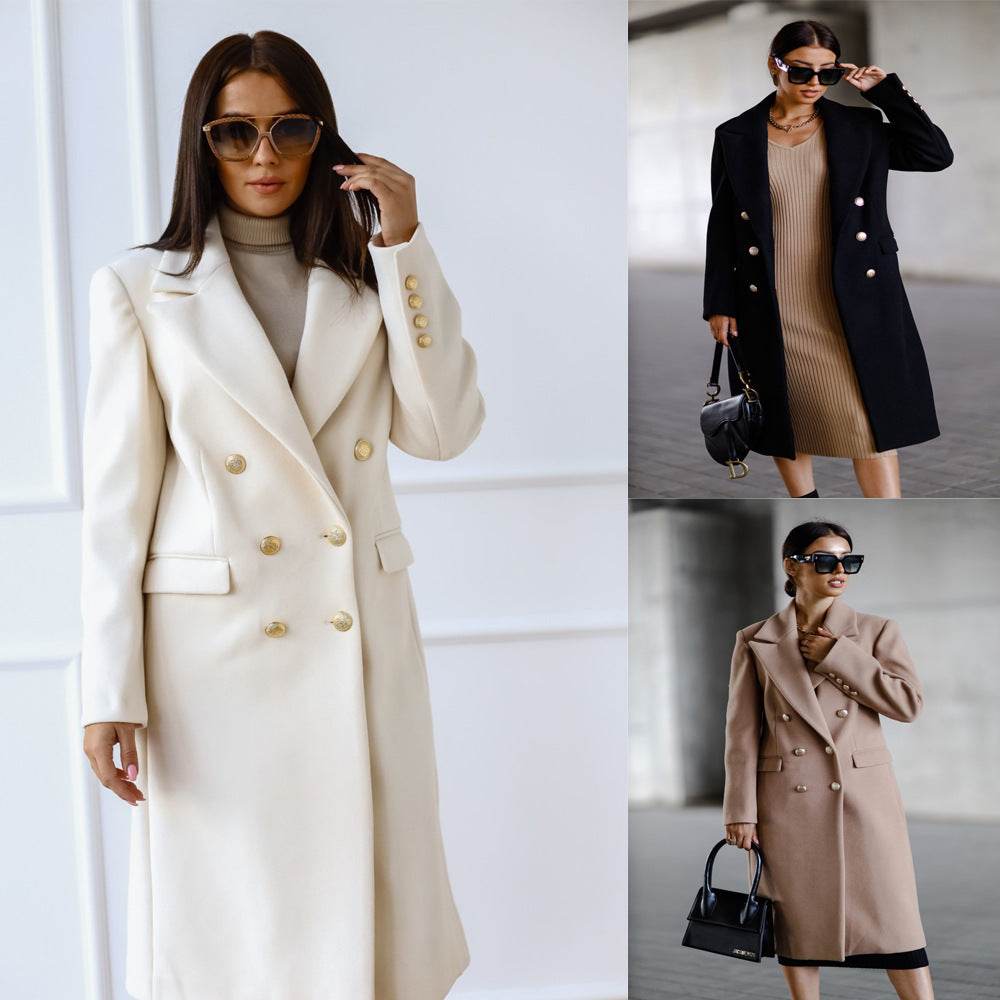 Buycenter Autumn Winter Tweed Jacket for Women - Casual Style, Long Sleeve - Buy Center