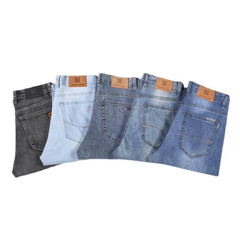 Fashion Brand Loose Casual Oversized Trousers - Fresh Blue Denim - Buy Center