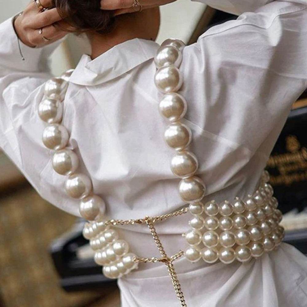 Sexy Fashion Pearl Suspender Vest - Stylish Women's Camis for Any Occasion - Buy Center