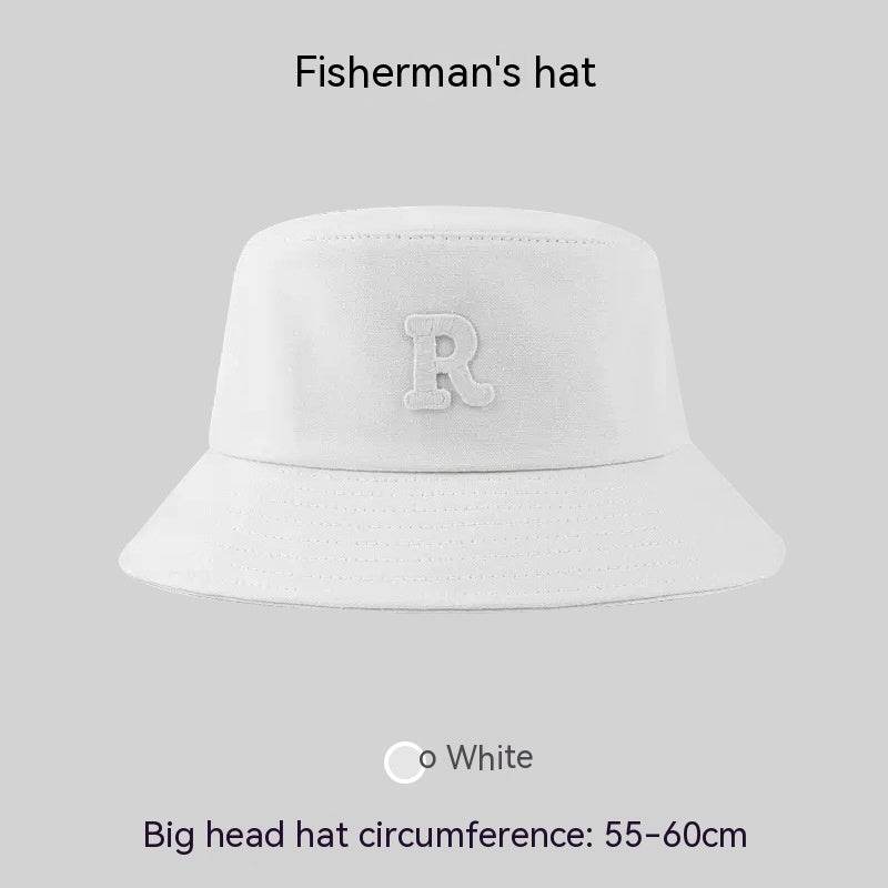 Buycenter Big Head Bucket Hat - Women’s Sunshade, Breathable Cotton - Buy Center