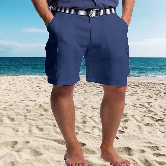 Buycenter Multi-Pocket Cotton Shorts - Comfortable and Breathable Design - Buy Center