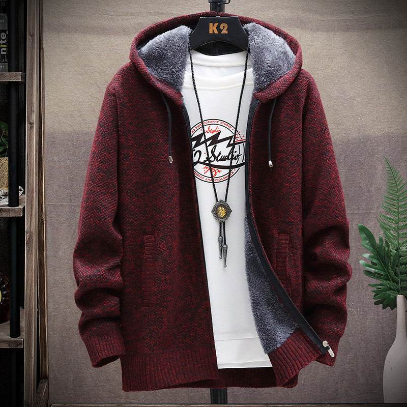 Buycenter Fleece Coat - Loose Cardigan for Youth, Perfect for Winter Wear - Buy Center