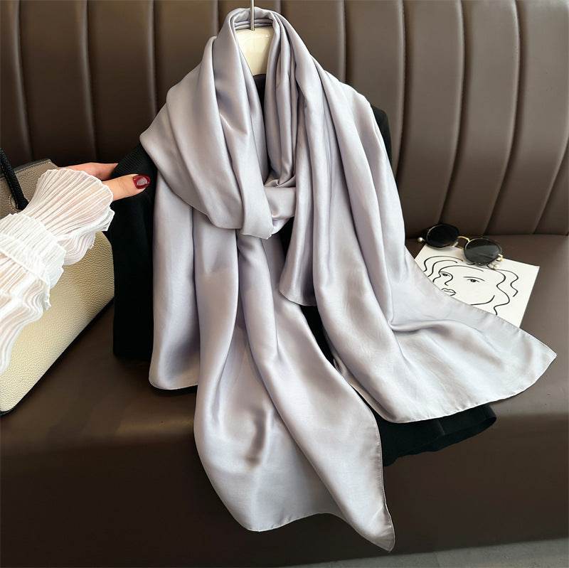 Pure Color Long Scarves - Women's Spring Autumn All-Match Accessory - Buy Center