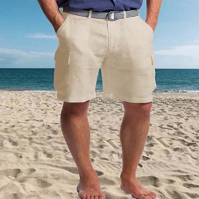 Buycenter Multi-Pocket Cotton Shorts - Comfortable and Breathable Design - Buy Center