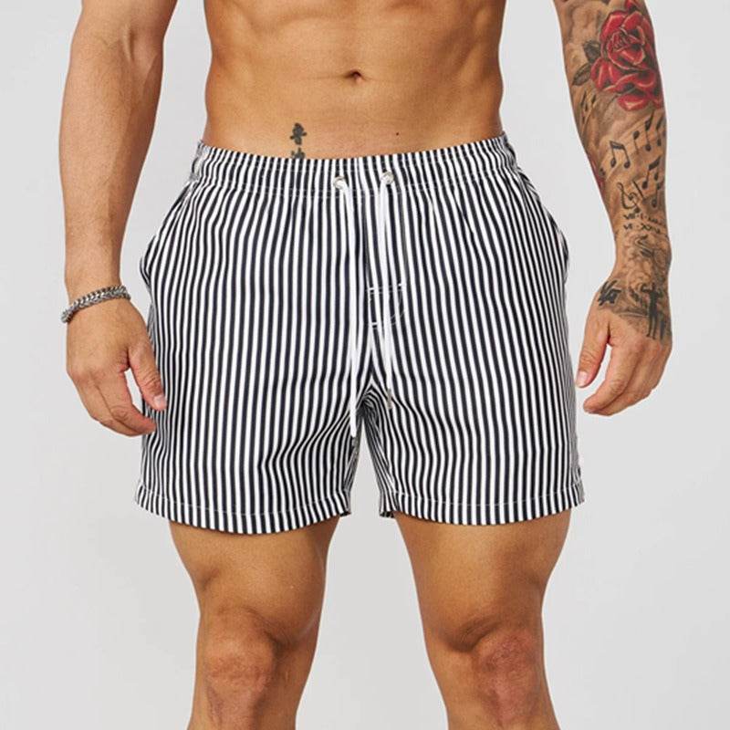 Buycenter Men's Casual Sports Shorts - Stylish Mid Waist, Multiple Colors - Buy Center