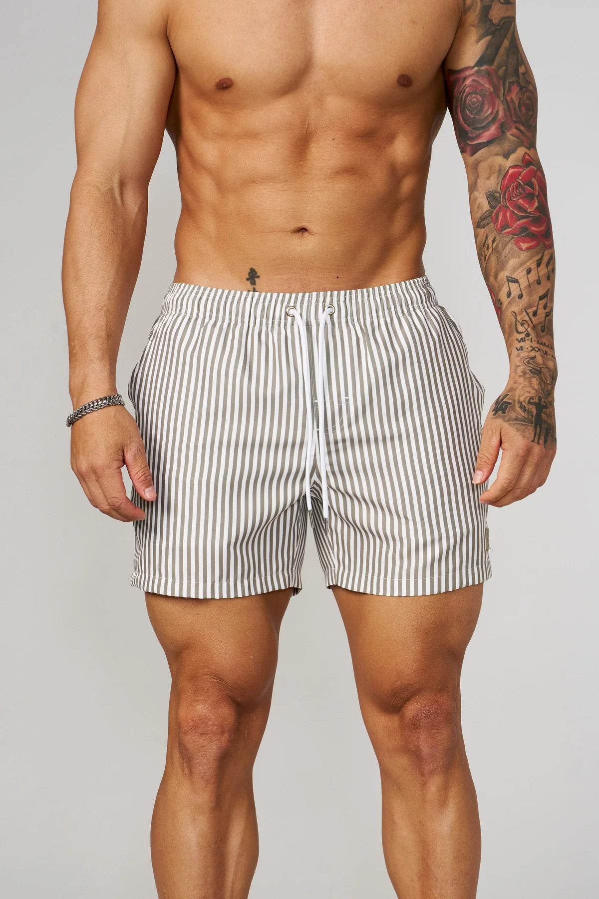 Buycenter Men's Casual Sports Shorts - Stylish Mid Waist, Multiple Colors - Buy Center