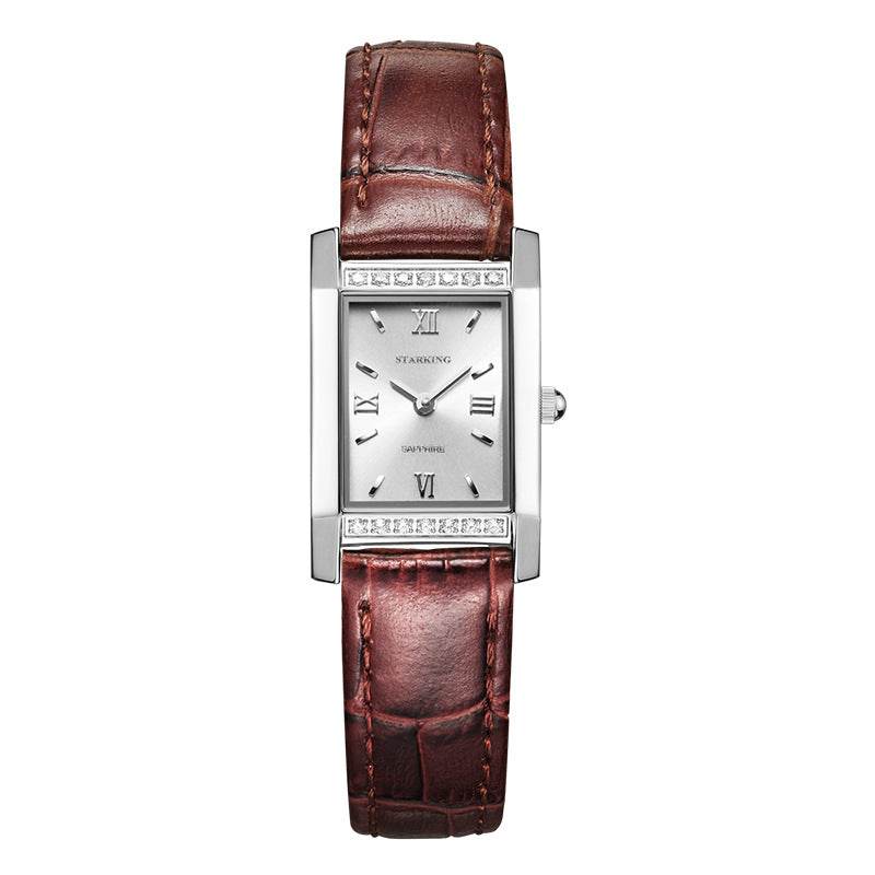 Buycenter Simple Business Quartz Watch - Sapphire Crystal, Stainless Steel - Buy Center