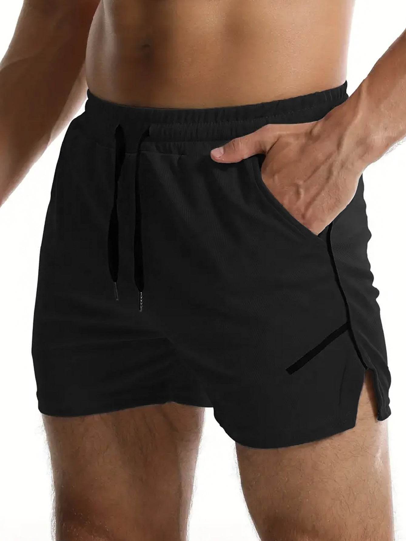 Buycenter Quick-Drying Casual Running Pants - Breathable Mesh, Multiple Colors - Buy Center