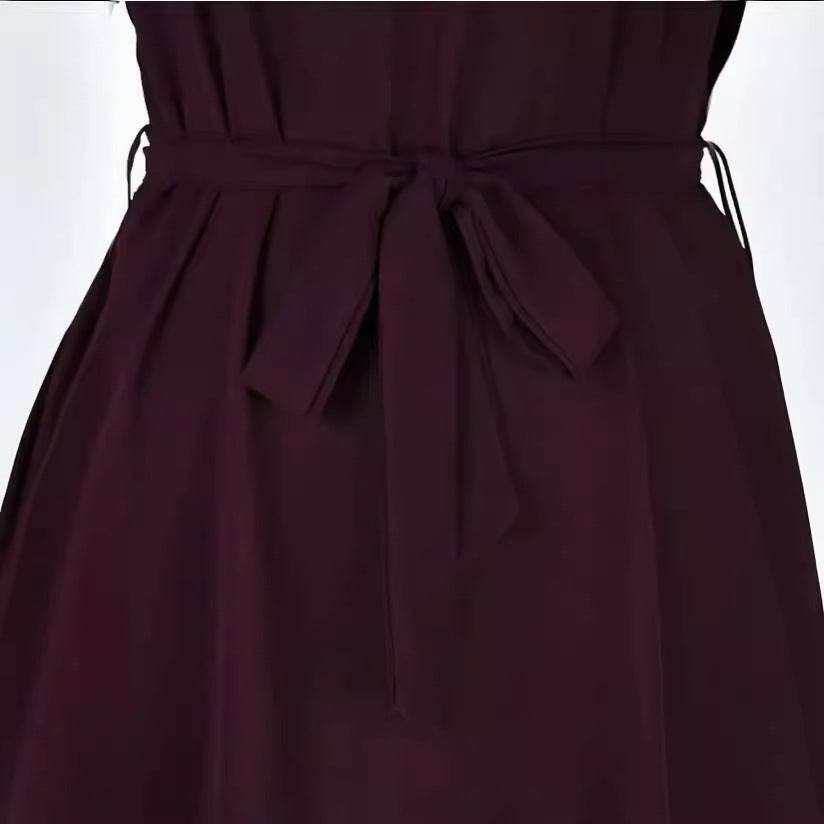 Women's Bowknot Short Sleeve Dress - Stylish Casual Wear in 7 Colors - Buy Center