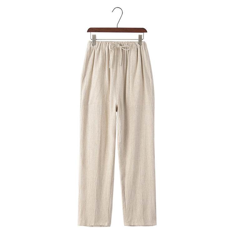 Men's Linen Casual Oversized Pants - Lightweight & Breathable Styles - Buy Center