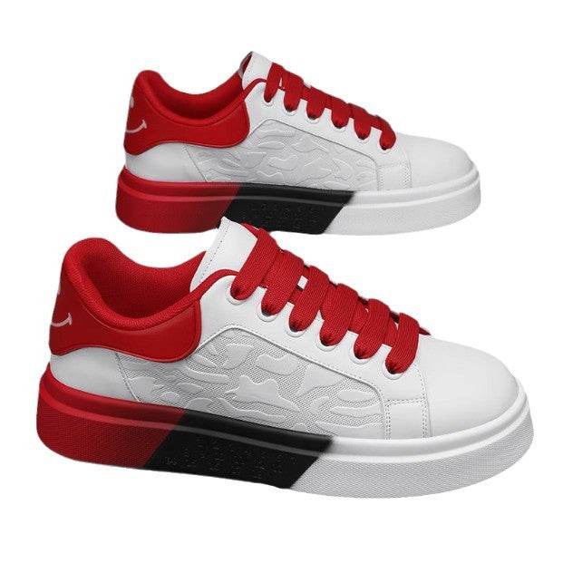 Trendy Platform White Casual Shoes for Men - Stylish & Comfortable 2025 - Buy Center