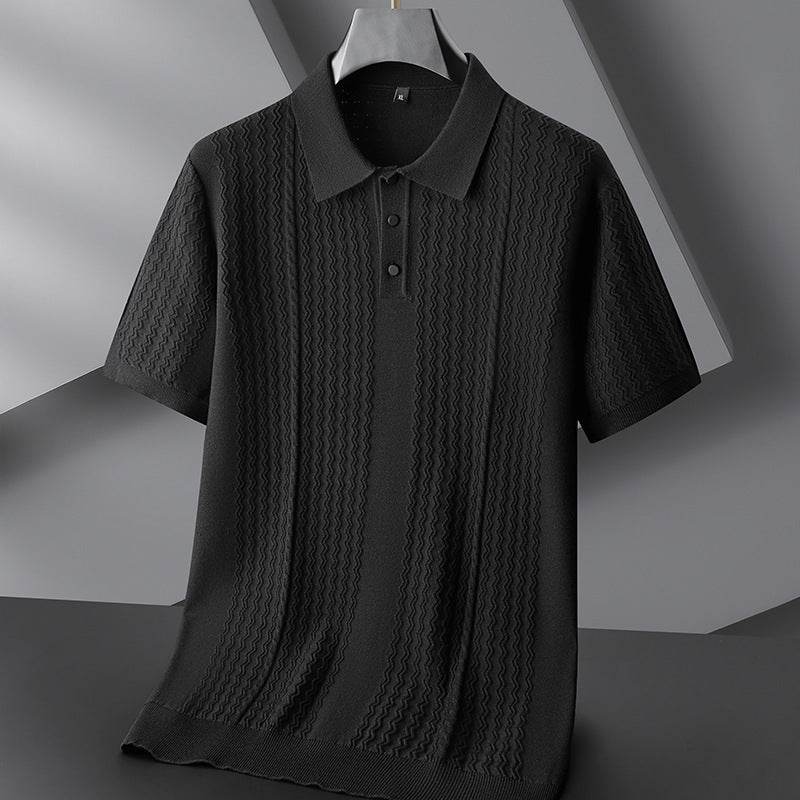 Plus Size Men's Short Sleeve Sweater - Autumn & Winter Collection - Buy Center