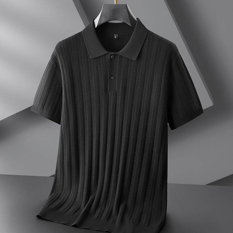 Plus Size Men's Short Sleeve Sweater - Autumn & Winter Collection - Buy Center