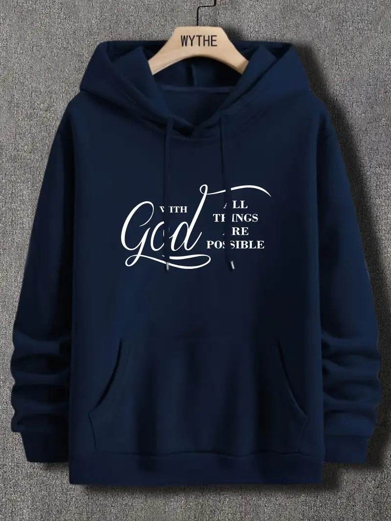 Buycenter Velvet Fall Winter Hoodie - Stylish Printed Pullover for Men - Buy Center