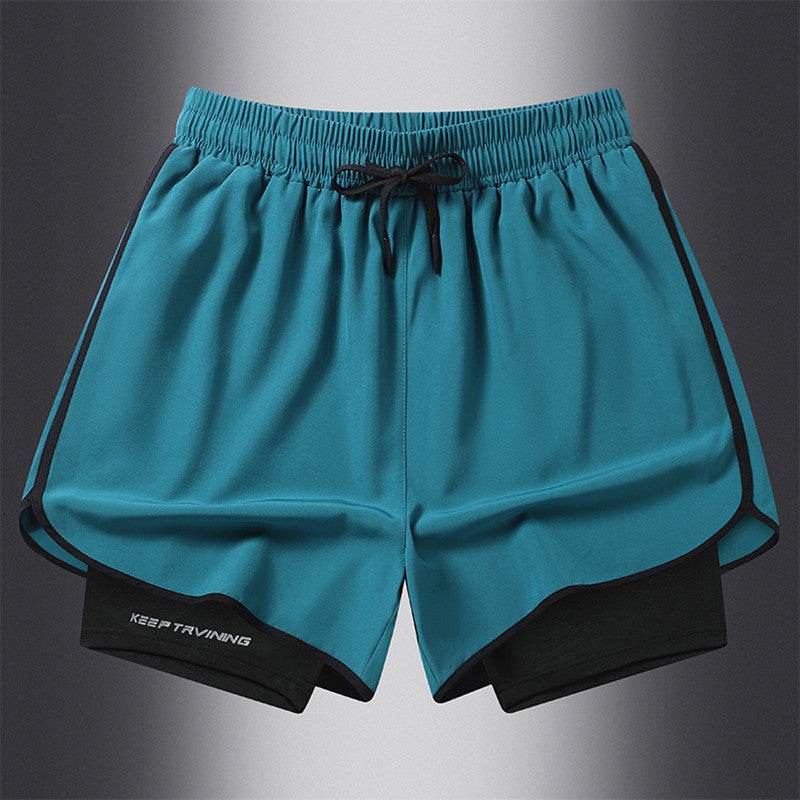 Buycenter Men's Quick-Drying Training Shorts - Liner, High Waist Options - Buy Center