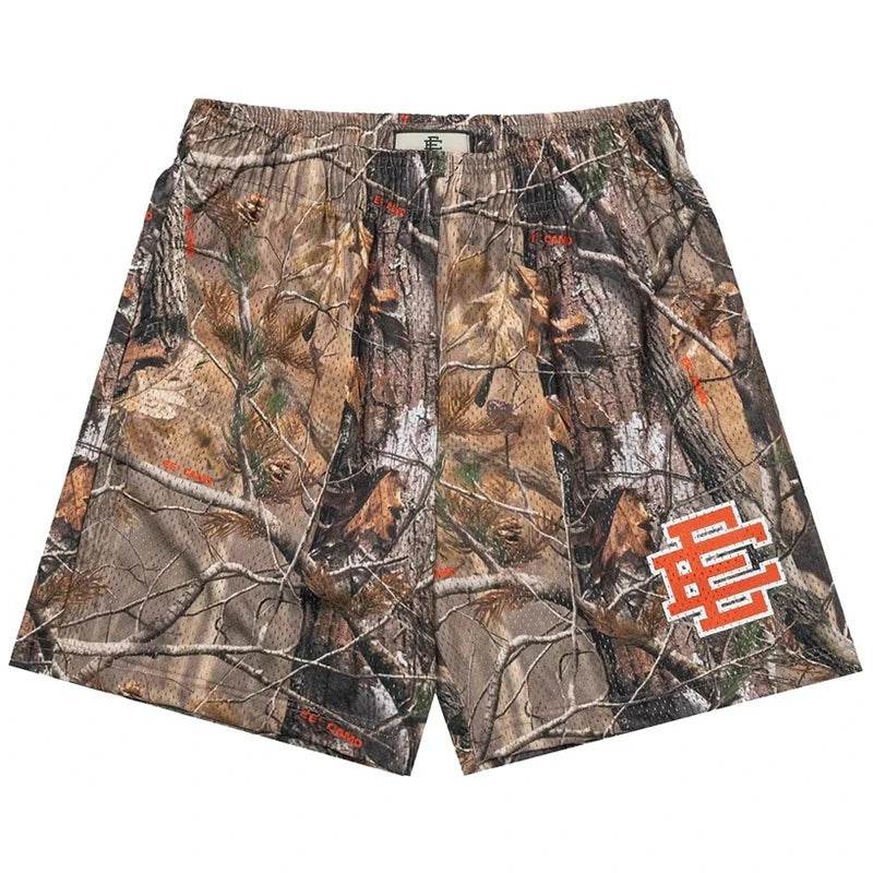 Eric Emanuel Men's Gym Shorts - Floral Print Summer Sports & Beach Wear - Buy Center