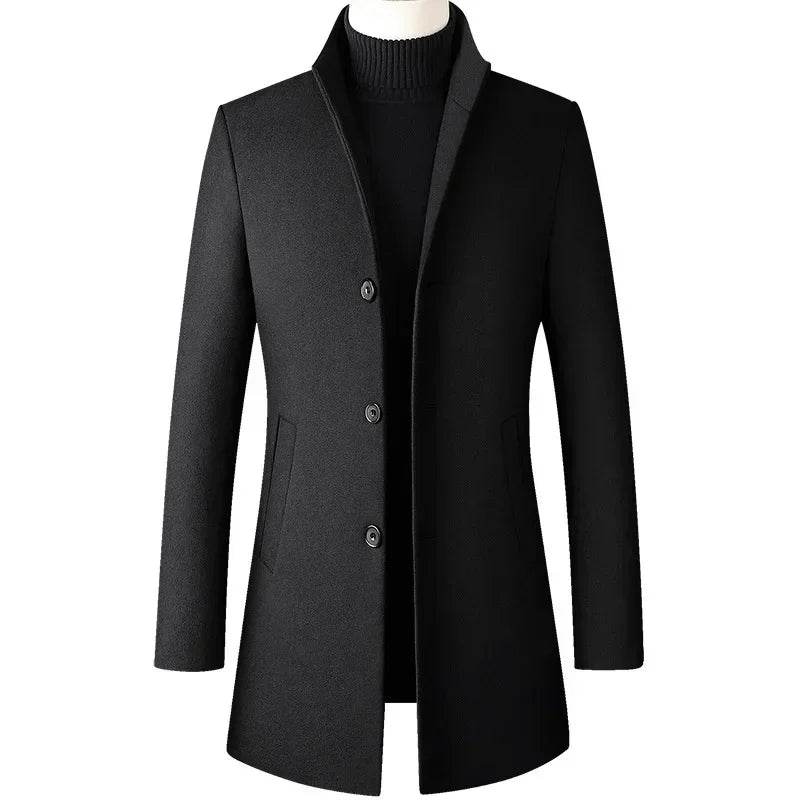 TFETTERS Men's Trench Coat - Korean Fashion for Business Casual Style - Buy Center