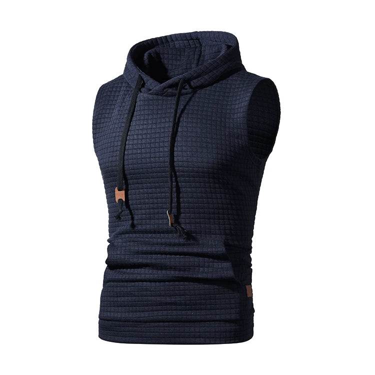 2023 Men's Hooded Sleeveless Cardigan Vest - Plus Size S-4XL Streetwear - Buy Center