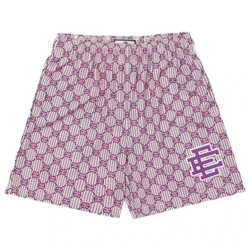 Eric Emanuel Men's Gym Shorts - Floral Print Summer Sports & Beach Wear - Buy Center