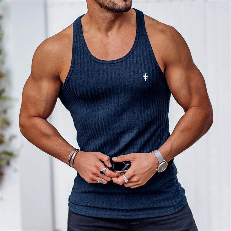 FATHER SONS Men's Quick-Drying Breathable Tank Top - Fitness & Casual Style - Buy Center