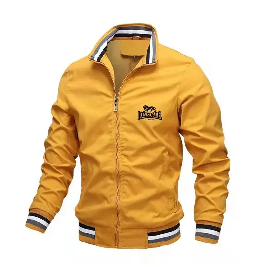 2025 Men's Slim Baseball Jacket - Casual Stand Collar for Spring Fashion - Buy Center