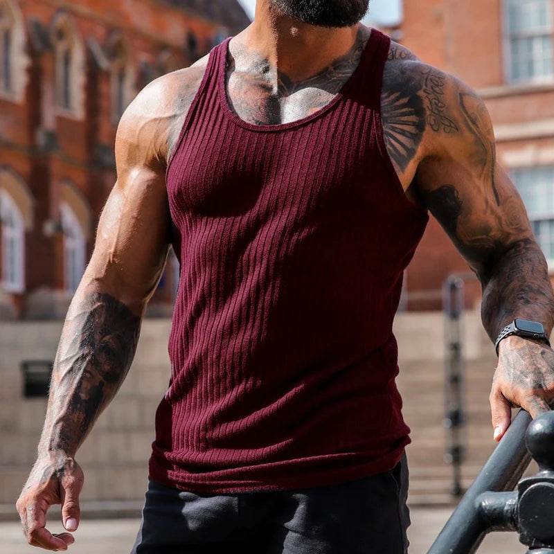 FATHER SONS Men's Quick-Drying Breathable Tank Top - Fitness & Casual Style - Buy Center