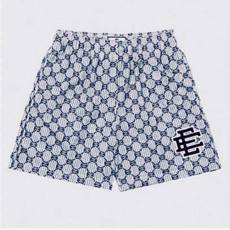 Eric Emanuel Men's Gym Shorts - Floral Print Summer Sports & Beach Wear - Buy Center