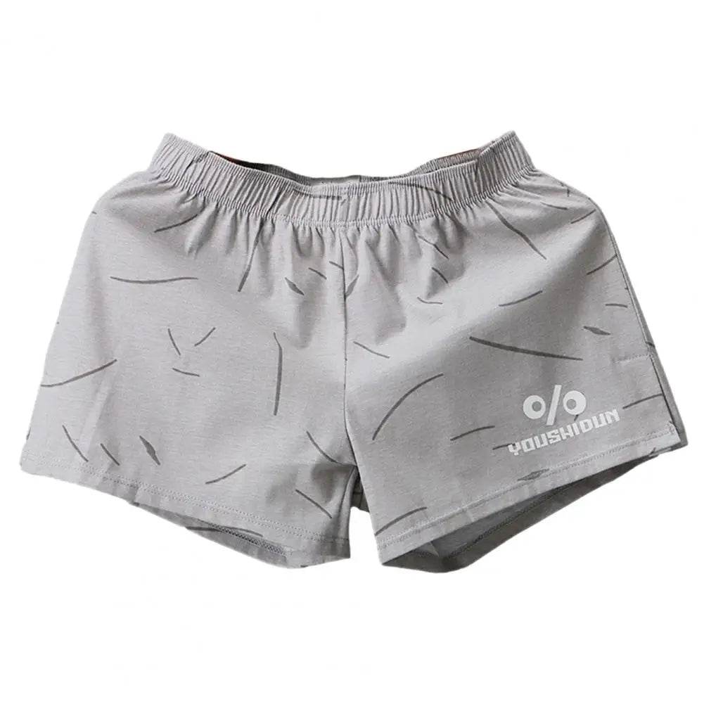 Comfortable Men's Home Lounge Pants - Soft Breathable Boxer Shorts - Buy Center