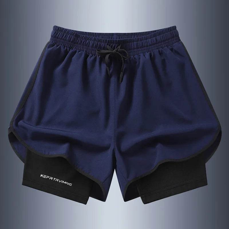 Men's Summer Casual Shorts - Anti-Exposure Double-Layer Running Pants - Buy Center