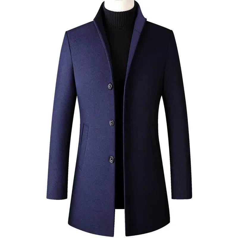 TFETTERS Men's Trench Coat - Korean Fashion for Business Casual Style - Buy Center