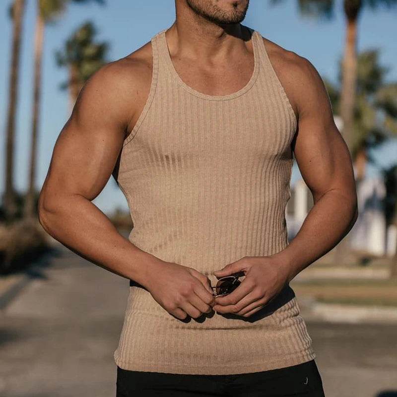 FATHER SONS Men's Quick-Drying Breathable Tank Top - Fitness & Casual Style - Buy Center