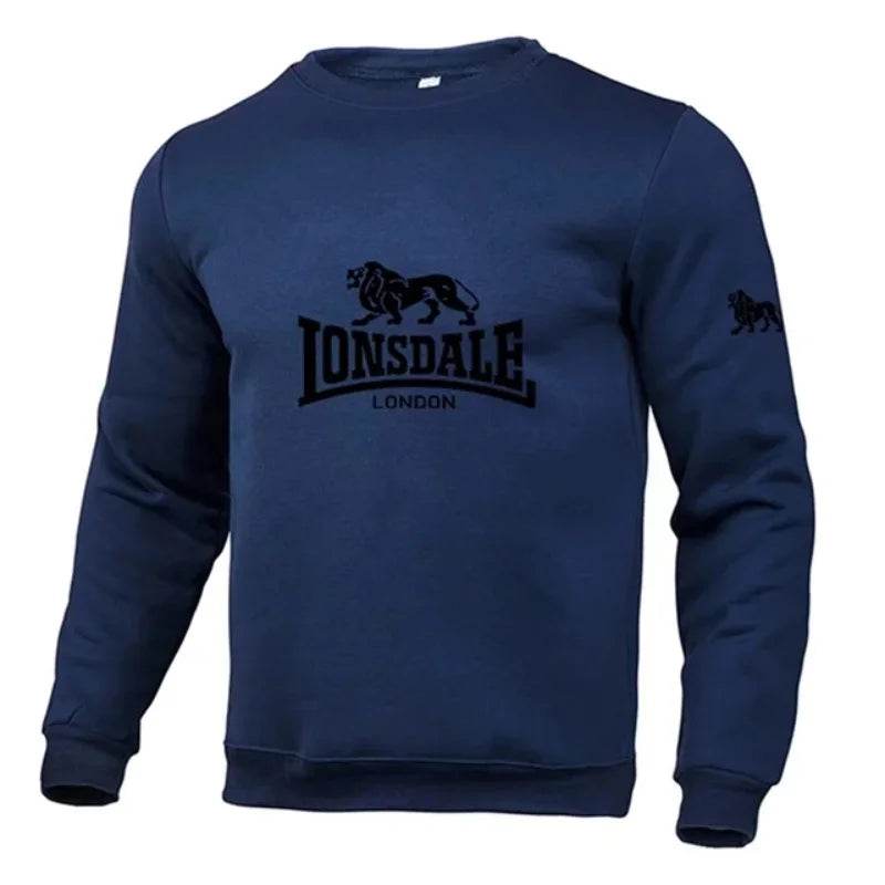 Casual Men's Hoodies - Multicolor Letter Print for Spring & Winter Wear - Buy Center
