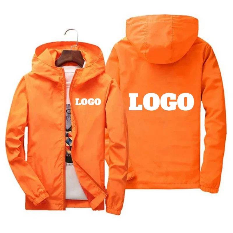 Custom Men's Waterproof Autumn Jacket - Warm Windbreaker in 6XL Sizes - Buy Center