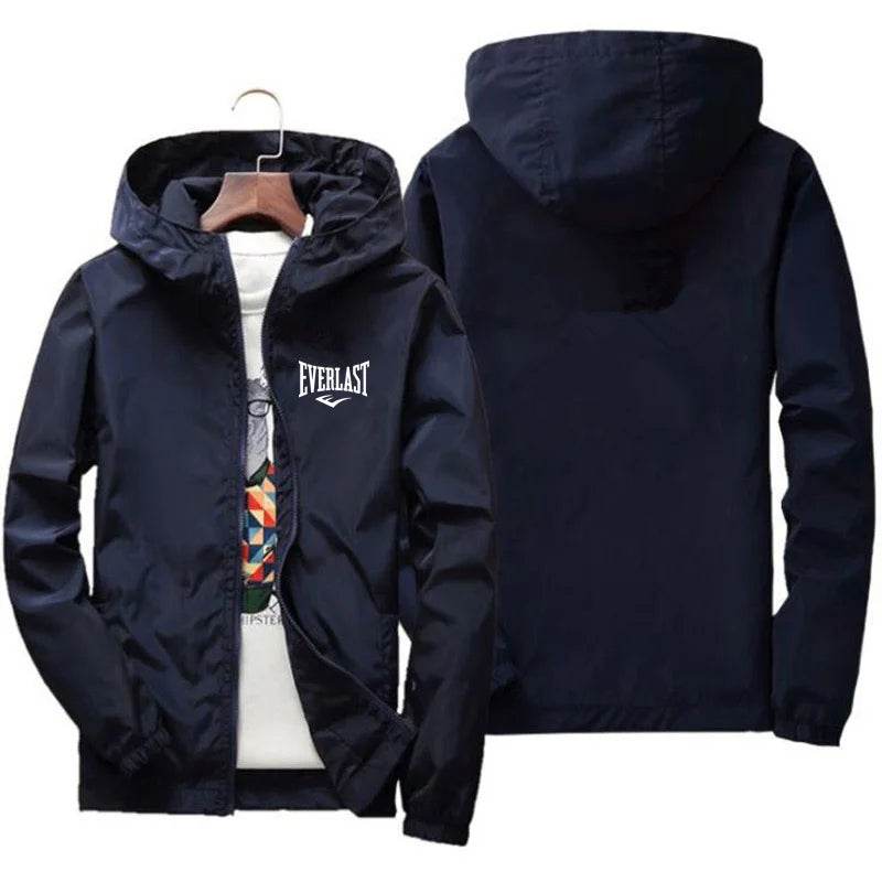 GJKCN Men's Slim Fit Aviator Hooded Jacket - Casual Spring Fashion - Buy Center