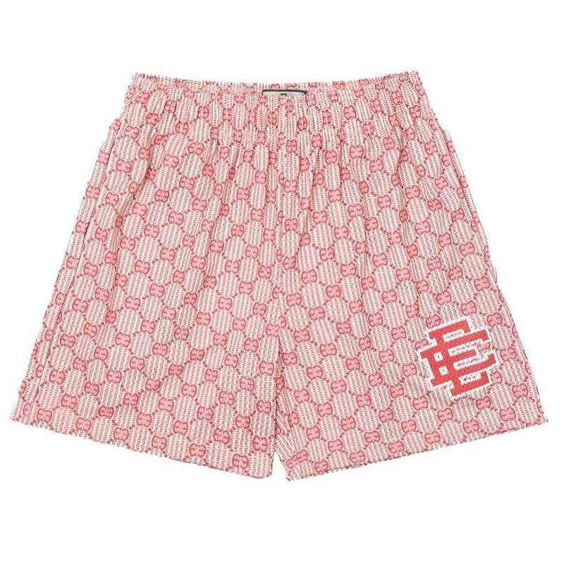 Eric Emanuel Men's Gym Shorts - Floral Print Summer Sports & Beach Wear - Buy Center