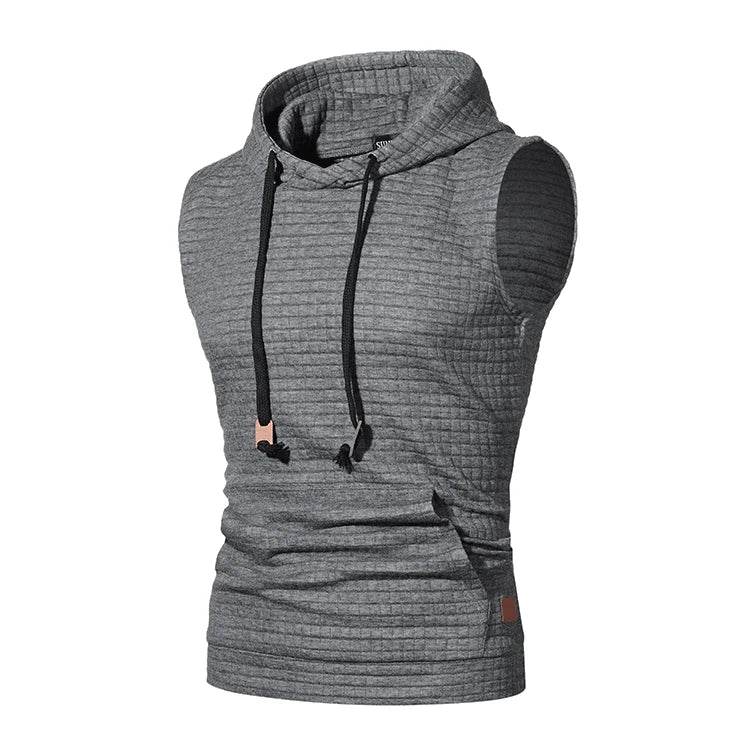 2023 Men's Hooded Sleeveless Cardigan Vest - Plus Size S-4XL Streetwear - Buy Center
